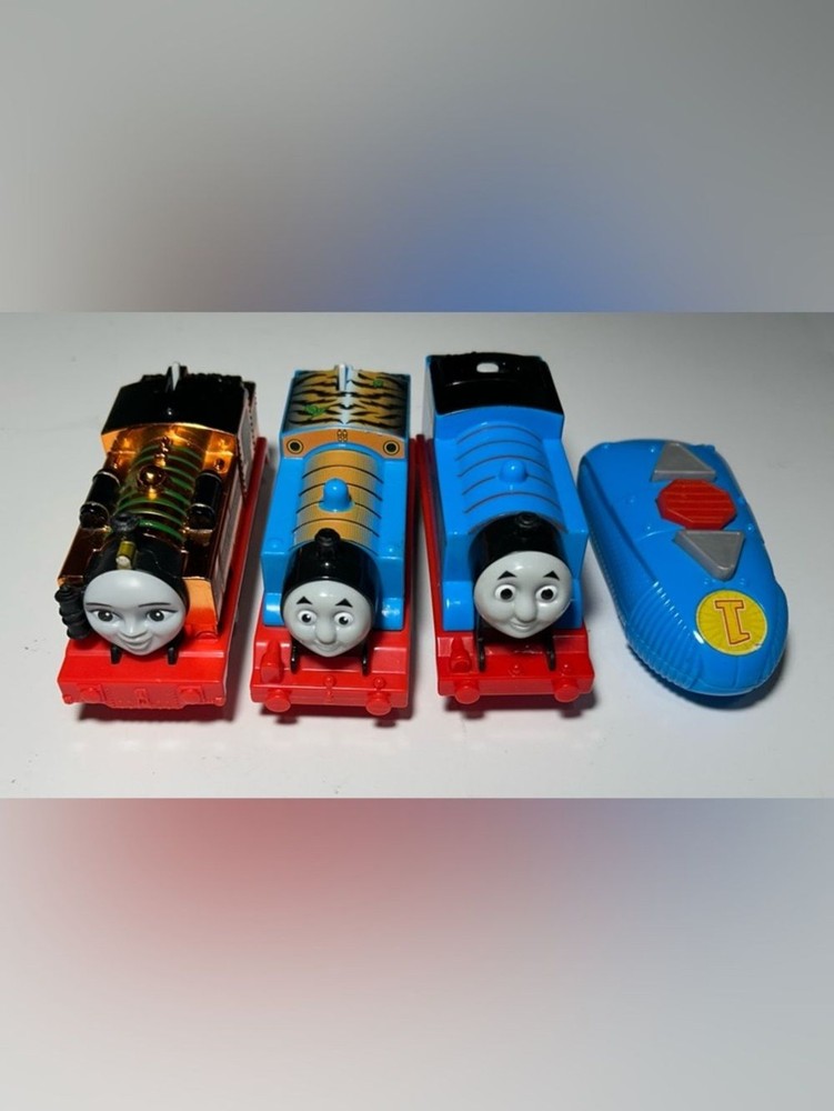 Mattel Lot of 3 Thomas the Train Tank Motorized Engines w/remote Working 2013-14