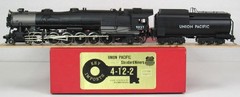 Key Imports Union Pacific 4-12-2 Steam Engine #9037 F/P HO-Scale BRASS *