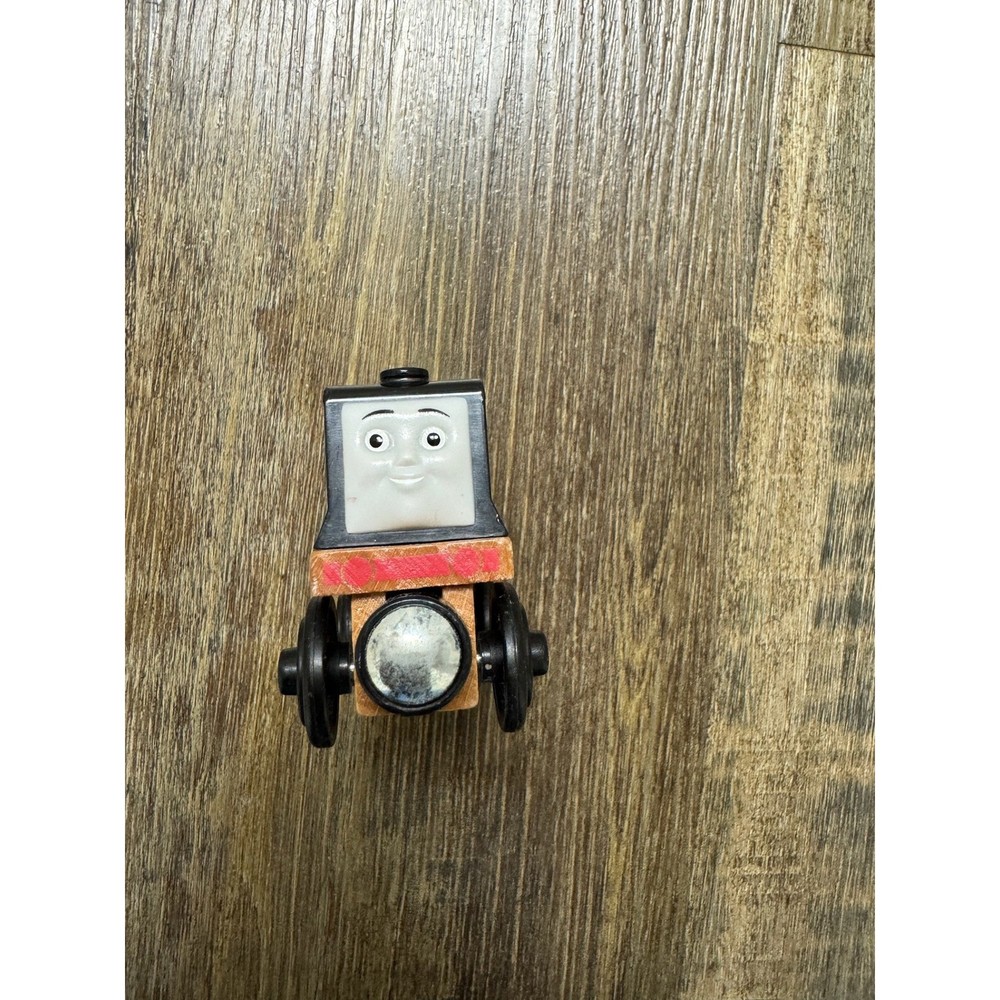 Thomas & Friends Wood Rusty Diesel Engine Orange Wooden Railway Toy FHM35