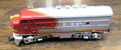 MTH Rail King Santa Fe F-3A Diesel Unpowered #17 IN GOOD CONDITION ORIGINAL PACK