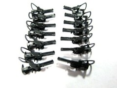 20Pcs / Lot 1/87 Model Train Ho Scale Proportional Universal Hook Accessories