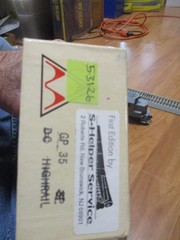Amer Models Undec GP-35 Diesel (5/31/26 Garber Coll) Scale DC