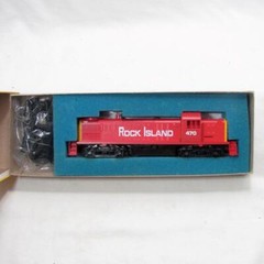 Roundhouse Alco RS-3 Diesel Train Engine 2373 Rock Island 470 HO Scale NIB