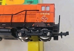 N Ga. Minitrix 2002 FM MILW Diesel H-12-44 Loco #1808 (Tested) See Ad. (TV2)
