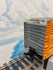 HO AHM MEHANO TYCO ~ UNION PACIFIC 4 CAR LOT ~ CATTLE AUTOMATED RAILWAY CABOOSE
