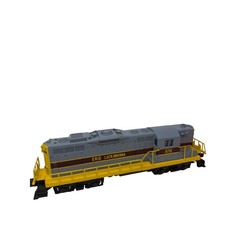 Lionel Erie Lackawanna GP-9 Diesel Train Set 8759 8760 Boxcar Caboose O Gauge