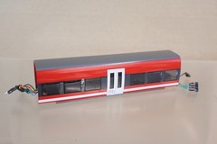 BRAWA 0711 HO REPAIR 3 RAIL DB BR 643 TALENT RAILCAR 2nd CLASS CENTRE CAR op