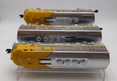 MTH 30-20632-1 O Scale Santa Fe F-3 ABA Diesel Locomotive Set w/ Proto-Sound 3.0