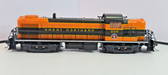 Atlas HO Great Northern #228 ALCO RS-3 Diesel Locomotive Knuckle Coupler Tested