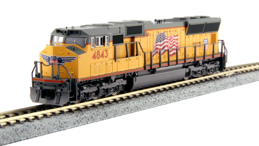 KATO N SCALE UP EMD SD70M Diesel Locomotive UNION PACIFIC Kato 176-8610 #4848
