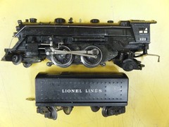 Lionel Prewar #229 Locomotive with 1689T Tender Exc.