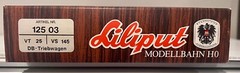 Liliput (Austrian) HO VT 25 / VS 145 (12503) Class VT25 DB Triebwagen Modelbahn