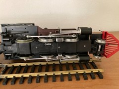 LGB D.S.P. & P.R.R. 2-6-0 Mogul Steam Locomotive & Tender # 2028D G Gauge