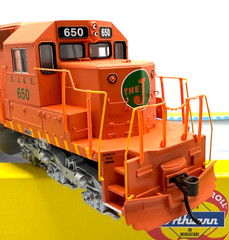 HO ATHEARN 99237 SD38 ELGIN JOLIET & EASTERN EJ&E # 650 DCC QUICK PLUG EQUIPPED