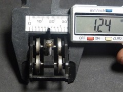 Ho Bachmann steam locomotive 4-8-4 GS4 Daylight rear guide wheels