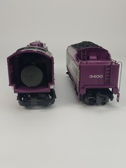 Williams O Gauge ACL Berkshire 2-8-4 Steam Loco + 4 Car Passenger Set Tested