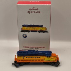 Hallmark Keepsake Ornament Lionel Chessie System Locomotive Train 2015 QX9047