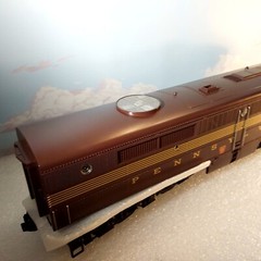 MTH PRR TUSCAN 5 STRIPE PB1 DUMMY ALCO NEW IN BOX