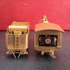 Westside Model Co. HOn3 D&RGW #278 C-16 2-8-0 Unpainted BRASS Loco/Tender Boxed