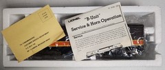 Lionel 6-8580/8581 Illinois Central F-3 ABA Diesel Engine Set with Horn