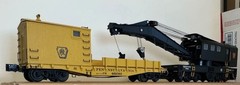Lionel O 6-19899 PRR Crane & BoomCar Mint NIB EXCELLENT Low Price Quick Sale!