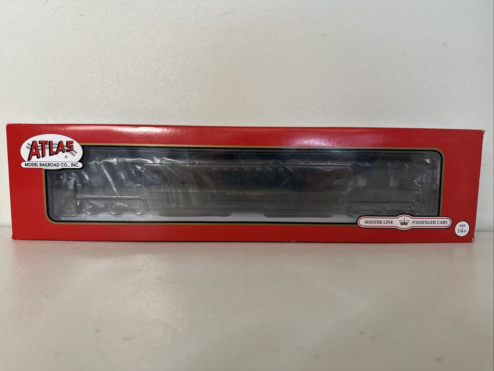 HO scale, Atlas, 14 Section Sleeper Pullman, Pullman, Alpine Bluebell