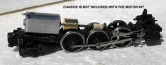 HO SCALE MANTUA TYCO 4-6-2 PACIFIC or 4-6-4 CAN MOTOR FLYWHEEL UPGRADE KIT