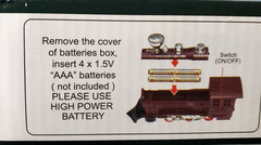 Motorized Train Set Classic Train Toys Steam Locomotive Engine Lights And Sounds