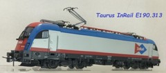 Jägerndorfer PI29300 InRail Electric Locomotive HO 1:87 Gray Red/Blue