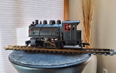 ho locomotive 0-4-0t pennsylvania varney docksider runs on track vintage 0-4-0