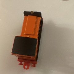 Rusty OO Gauge Analog Diesel Locomotive Engine, Orange/Black/Red/Gray