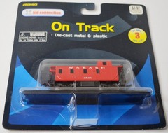 KID CONNECTION ON TRACK WABASH CABOOSE 1601 DIE CAST TRAIN NEW SEALED