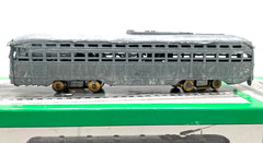 HO BOWSER 1-125210 PCC STREAMLINE TROLLEY POWERED UNDECORATED
