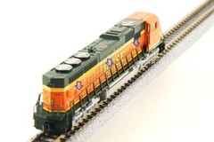 KATO N-Scale #176-6304 EMD SD70MAC BNSF #9853 made in Japan Rare N Gauge C-5Good
