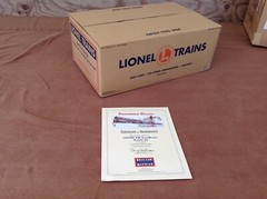Lionel O-Gauge #2219W FM Train Master Freight Set, Lackawanna Diesel in Box