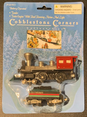 Cobblestone Corners Collectibles Battery Operated Train Engine – Tender