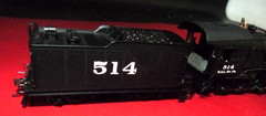 HO Spectrum Russian 2-10-0 Decapod Steam Seaboard Airline #514