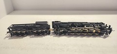 Balboa Katsumi Scale Models HO Scale Brass 2-10-2 Steam Locomotive SP #3757