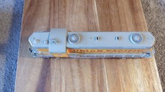 3 Miniature Union Pacific Replica Locomotive Die Cast Trains #3258 #2452 RSO