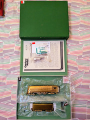 **1 OF 100! OVERLAND BRASS MILW RD CLASS A 4-4-2 #3-4 MODERNIZED HO *”RUNS G@@D!