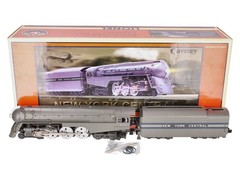Lionel 6-28084 O NYC Dreyfus Hudson Steam Locomotive & Tender #5452 w/ TMCC EX