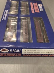 LOT N SCALE READING T1 4-8-4 #2102, RBMN 4-6-2 #425, RBMN PASSENGER SET, HOPPERS