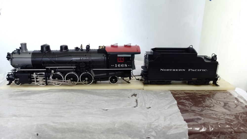 W&R Brass Northern Pacific W-1 2-8-2 Steam Locomotive & Tender (Version 3B)