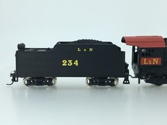 HO IHC M9808 Louisville & Nashville 2-8-2 Mikado Steam Locomotive L&N #234