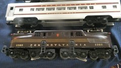 LIONEL 2360 TUSCAN FIVE-STRIPE GG1 & 4 CONGRESSIONAL CARS OB’S/SET BOX 2274W NEW