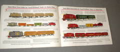 1925 LIONEL TRAIN DEALER SALES COLOR CATALOG- BROCHURE -ORG- STANDARD & O-GAUGE