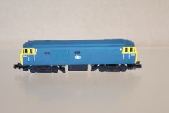 GRAHAM FARISH SILVER FOX MODEL KIT BUILT BR CLASS 35 HYMEK LOCOMOTIVE 7642 on