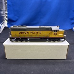 HO SCALE ATHEARN POWERED EMD GP50 UNION PACIFIC #53 NO BOX Runs