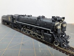 Chesapeake & Ohio 4-8-2 – J-2 Class – HO Brass Locomotive – NJ Custom Brass