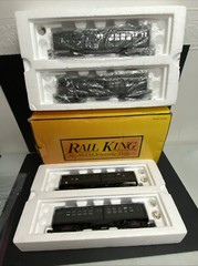 Railking by MTH 30-2447-1 Metropolitan (Green) 4-Car Subway Set w/ PS 2.0 J.34